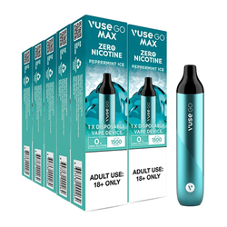 Vuse Go Max Peppermint Ice 1500 Puffs Disposable Vape (10pk)